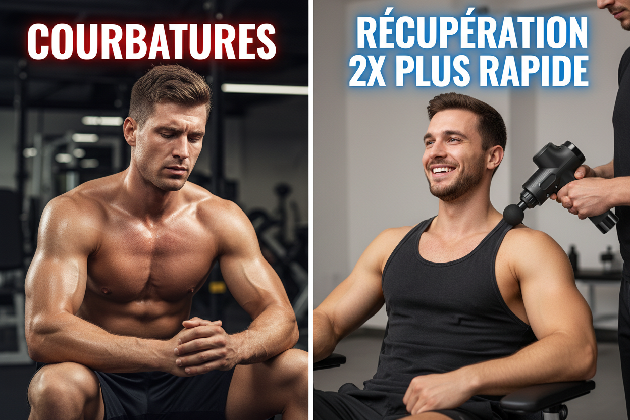 Professional Massage Gun - Touchscreen, Fast Muscle Recovery